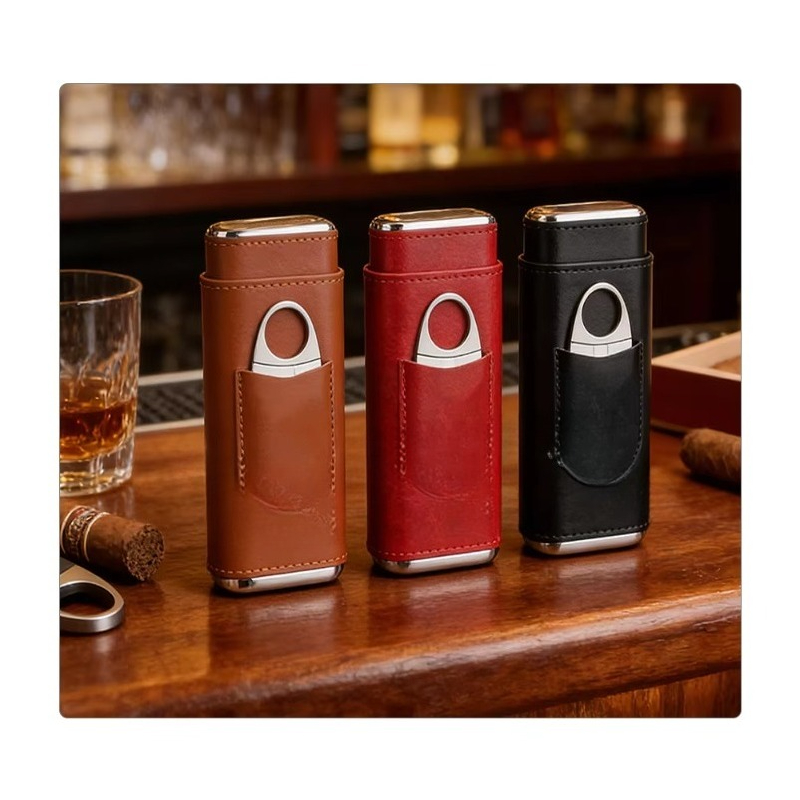 Cigar Cutter Set - صندوق مرطب سيجار، صندوق سيجار مع