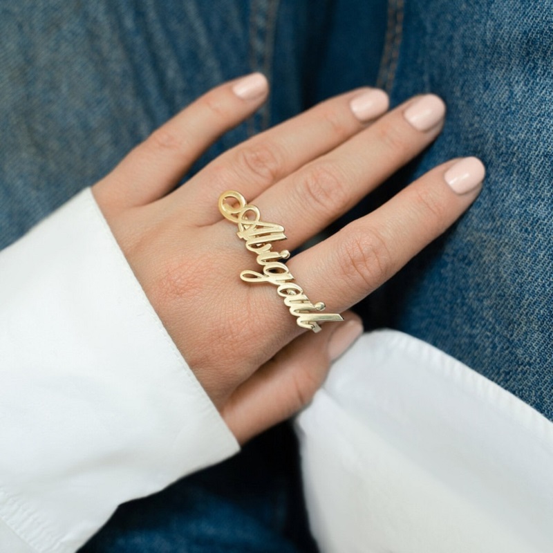 Men Accessories In Silver - تخصيص الفولاذ المقاوم للصدأ اثنين من