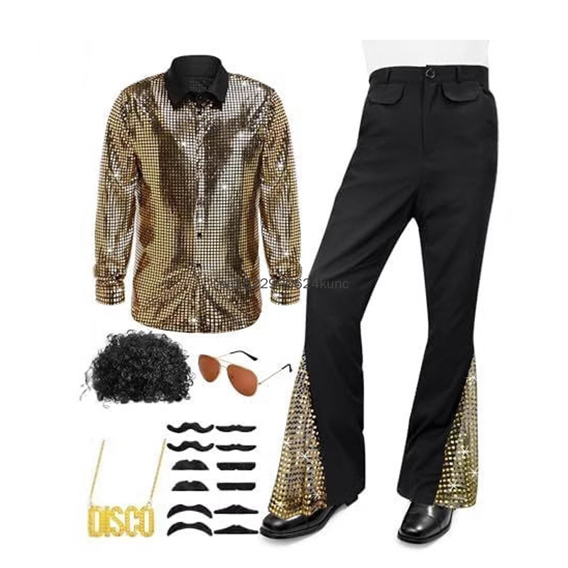 زي ديسكو عتيق من السبعينيات لل - مراجعة Men Accessories Kit وسعره