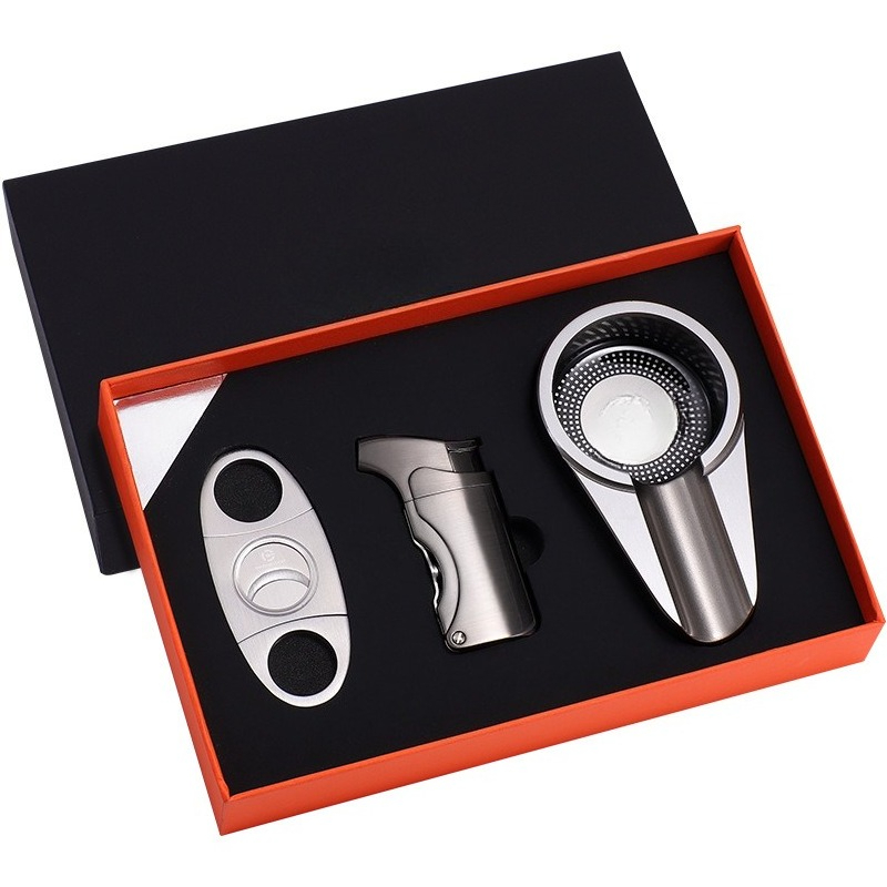مجموعة هدايا إكسسوارات السيجار - مراجعة Cigar Cutter Set وسعره