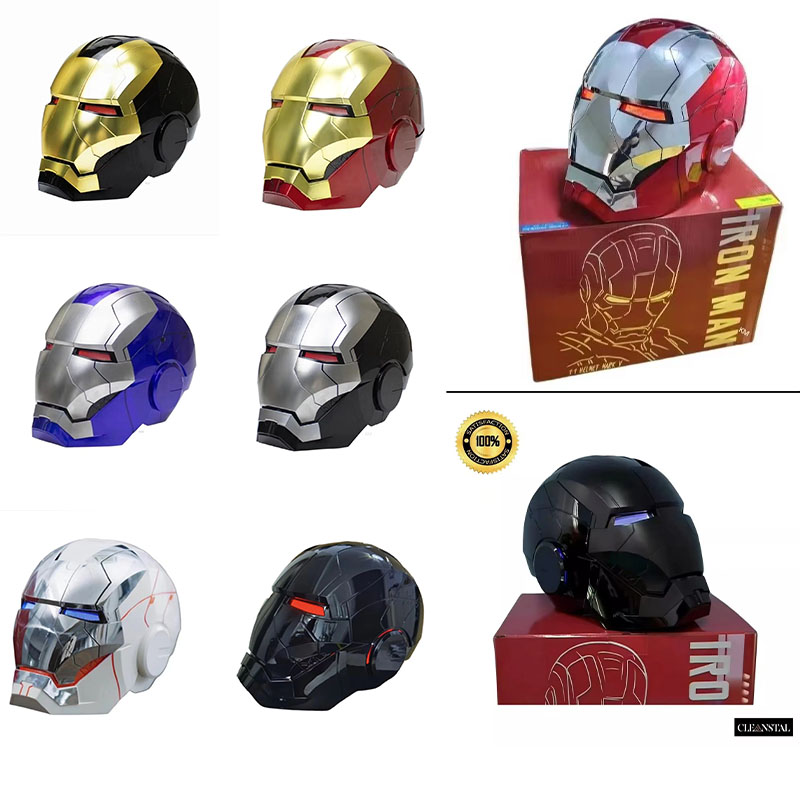 خوذة آيرون مان الجديدة من كلين - مراجعة Men Accessories In Silver وسعره